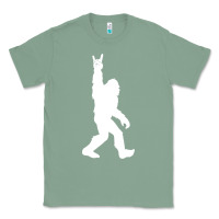 Sage funny bigfoot rock and roll t shirt for sasquatch believers Classic Tee - artisFamous