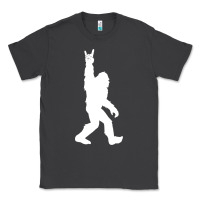 Smoke funny bigfoot rock and roll t shirt for sasquatch believers Classic Tee - artisFamous