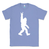 Colony Blue funny bigfoot rock and roll t shirt for sasquatch believers Classic Tee - artisFamous