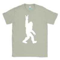 Matcha funny bigfoot rock and roll t shirt for sasquatch believers Classic Tee - artisFamous