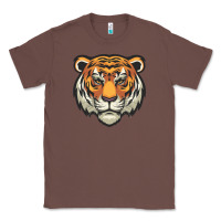 Chestnut tiger vector face Classic Tee - artisFamous