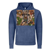 Vintage Denim western rodeo Vintage Hoodie - AdoDesignShop