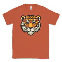 Copper tiger vector face Classic Tee - artisFamous