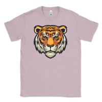 Lilac tiger vector face Classic Tee - artisFamous