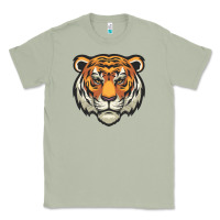 Matcha tiger vector face Classic Tee - artisFamous