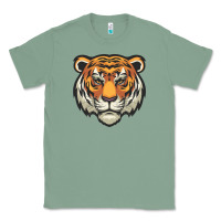 Sage tiger vector face Classic Tee - artisFamous