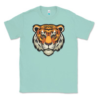 Seafoam tiger vector face Classic Tee - artisFamous