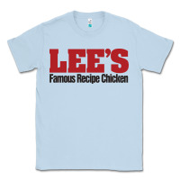 Dusty Blue Lee's Famous Resto Classic Tee - artisFamous