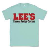 Seafoam Lee's Famous Resto Classic Tee - artisFamous
