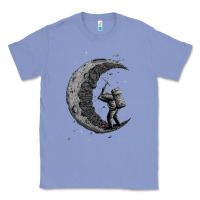 Colony Blue digging the moon Classic Tee - artisFamous