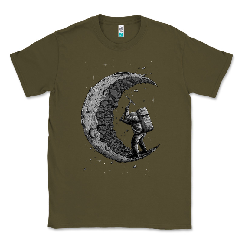 Digging The Moon Classic Tee by artisFamous | Teevron