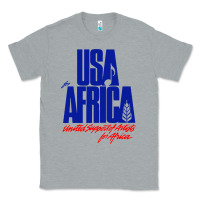 Heather Grey USA Classic Tee - artisFamous