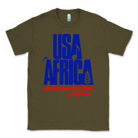 Army Green USA Classic Tee - artisFamous