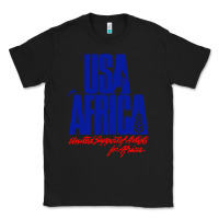 Black USA Classic Tee - artisFamous