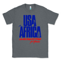 Charcoal Heather USA Classic Tee - artisFamous