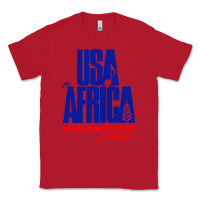 Red USA Classic Tee - artisFamous