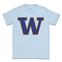 Dusty Blue washington Classic Tee - artisFamous
