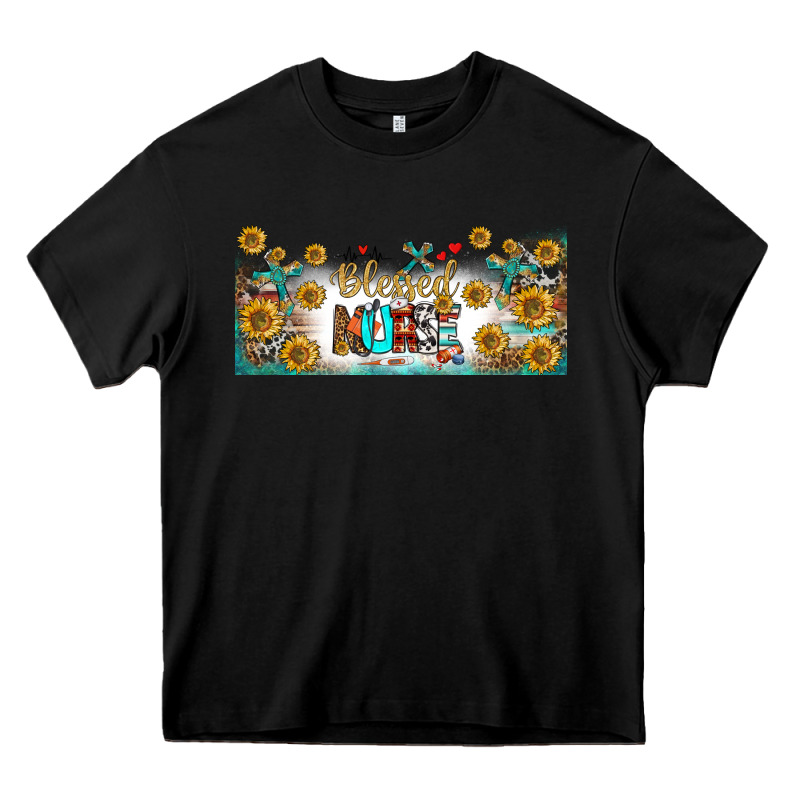 Blessed Nurse Libbey Glass Heavy Core Tee by BundleAndBundleShop | Teevron