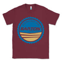 Burgundy Barton Community College Classic Tee - artisFamous