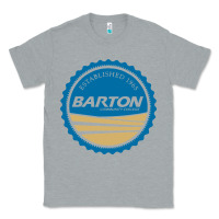 Heather Grey Barton Community College Classic Tee - artisFamous