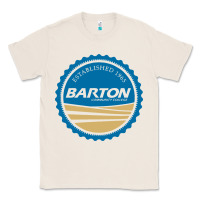 Natural Barton Community College Classic Tee - artisFamous