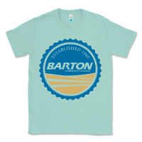 Seafoam Barton Community College Classic Tee - artisFamous