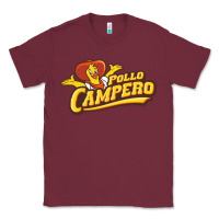 Burgundy Pollo camp Resto Classic Tee - artisFamous