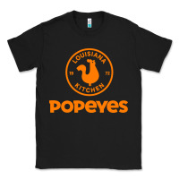 Black Resto Popeyes Art Classic Tee - artisFamous