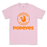 Bubblegum Pink Resto Popeyes Art Classic Tee - artisFamous
