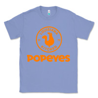 Colony Blue Resto Popeyes Art Classic Tee - artisFamous