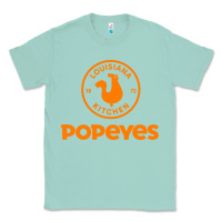Seafoam Resto Popeyes Art Classic Tee - artisFamous