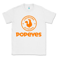 White Resto Popeyes Art Classic Tee - artisFamous