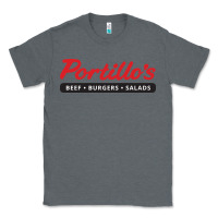 Charcoal Heather Resto Portillo's Classic Tee - artisFamous