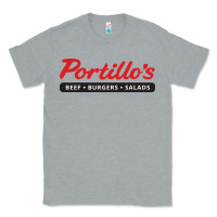 Heather Grey Resto Portillo's Classic Tee - artisFamous