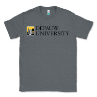 Charcoal Heather Depauw College Classic Tee - artisFamous