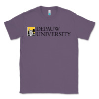 Lavender Depauw College Classic Tee - artisFamous