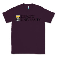 Plum Depauw College Classic Tee - artisFamous