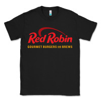 Black Resto Red Robin Classic Tee - artisFamous