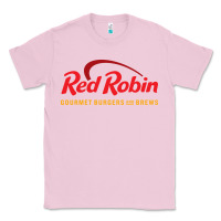 Bubblegum Pink Resto Red Robin Classic Tee - artisFamous