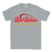 Heather Grey Resto Red Robin Classic Tee - artisFamous