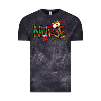 Cloud Black nurse taco mexico Vintage Tee - CowhideDigitalArt