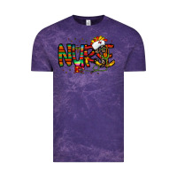 Cloud Purple nurse taco mexico Vintage Tee - CowhideDigitalArt