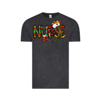 Vintage Black nurse taco mexico Vintage Tee - CowhideDigitalArt