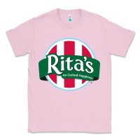 Bubblegum Pink Rita's Italian Cafe Classic Tee - artisFamous