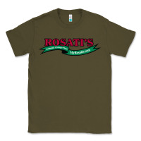 Army Green Rosati's authentic Resto Classic Tee - artisFamous