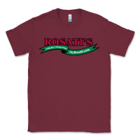Burgundy Rosati's authentic Resto Classic Tee - artisFamous