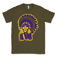Army Green Haskell Indian Nations College Classic Tee - artisFamous