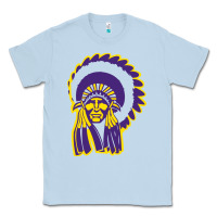 Dusty Blue Haskell Indian Nations College Classic Tee - artisFamous