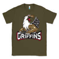 Army Green The Griffins, Grand Rapids Classic Tee - artisFamous