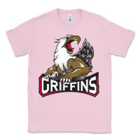 Bubblegum Pink The Griffins, Grand Rapids Classic Tee - artisFamous